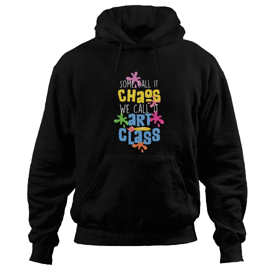 Funny Art Teacher Design for Women in Art Class Hoodies