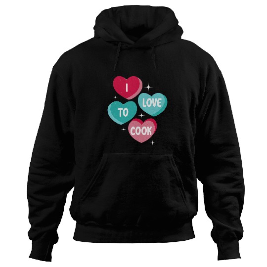 I Love To Cook Cafeteria Job Profession Lady Cook Lunch Lady 1 Hoodies