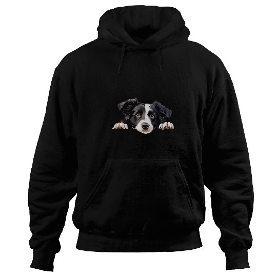 Cute Border Collie For Dog Lovers Hoodies