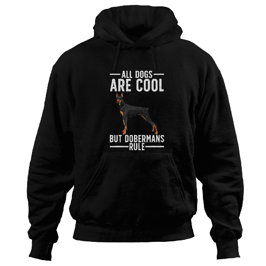 Cool Doberman For Men Women Dobie Pinscher Puppy Dog Lovers Hoodies