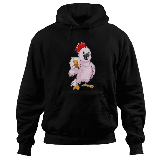 Parrot Orange juice Hoodies