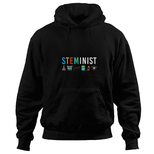 STEMINIST Technology Student STEM In Engineering Math Hoodies