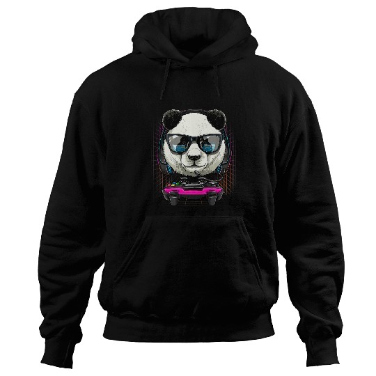 Funny Bear Gaming Panda Video Gamer Player Animal Lover 116 Cute Bears Hoodies