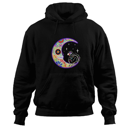 Turkey Dia de Los Muertos Skeletons Sugar Skull Hoodies