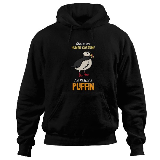 Puffin Human Costume Iceland Animal Sea Bird Seabird Lover Hoodies