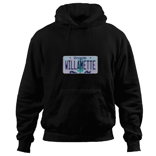 Willamette Valley Wines Country Lover Oregon OR License Plate Hoodies