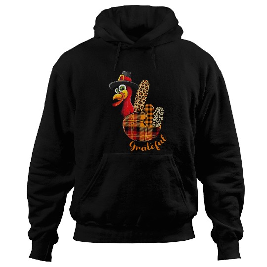 Peace Love Turkey Grateful Turkey Hand Sign Thanksgiving 8 Hoodies