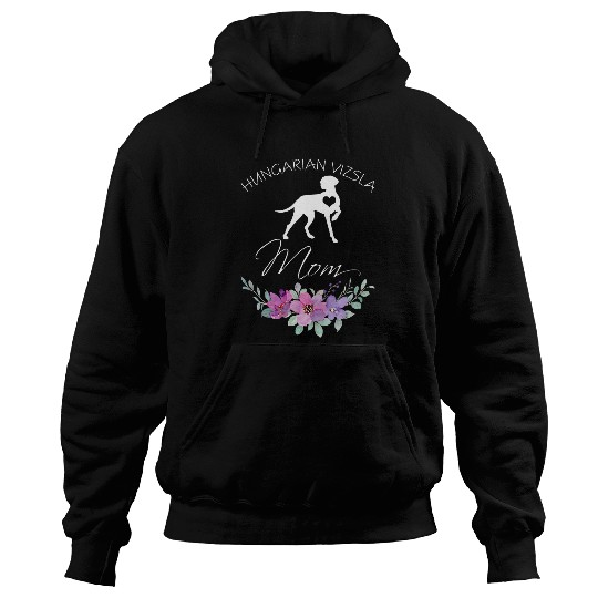 Mothers Day Hungarian Vizsla Dog Mom Animals Loves Hoodies
