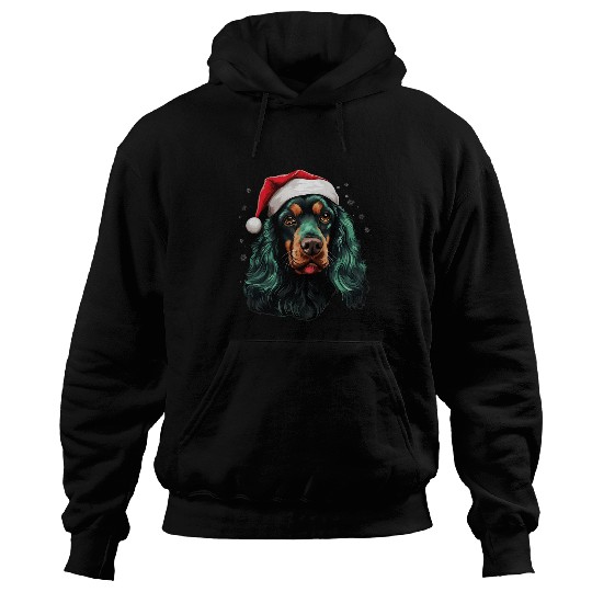 Merry xmass English Cocker Spaniel Dog Christmas Hoodies