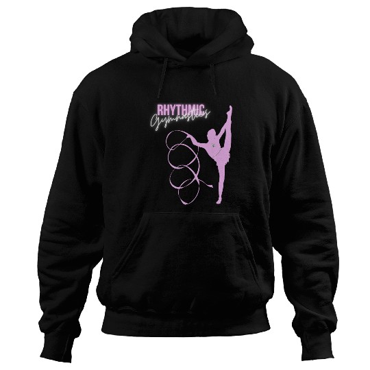 Rhythmic Gymnastics Purple Lilac Gymnast Girl Hoodies