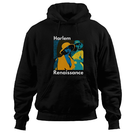 Harlem Renaissance 1920s Art Black History Month Hoodies