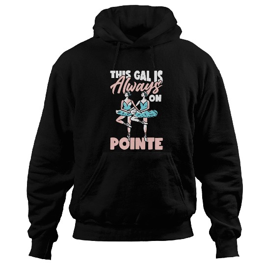 School Dancing Ballerina Teacher Ballet Dancers 2 Hoodies