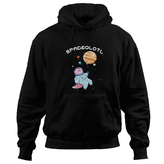Solar System Astronaut Axolotls Space Planets Space Astronomy Hoodies