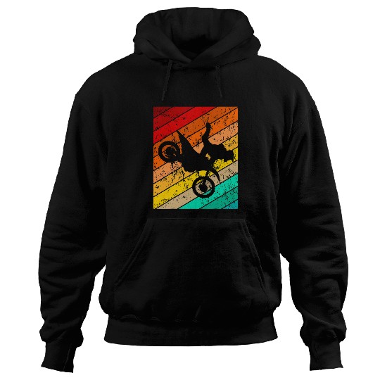 Motocross Motorcycle Biker Motorcycle Rider vintages Retro 28 Hoodies