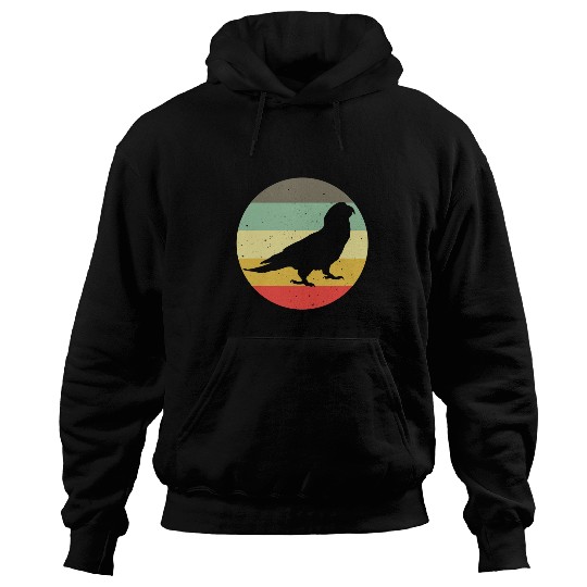 Retro Tropical Bird Lover Ornithologist 2vintages Parrot Hoodies