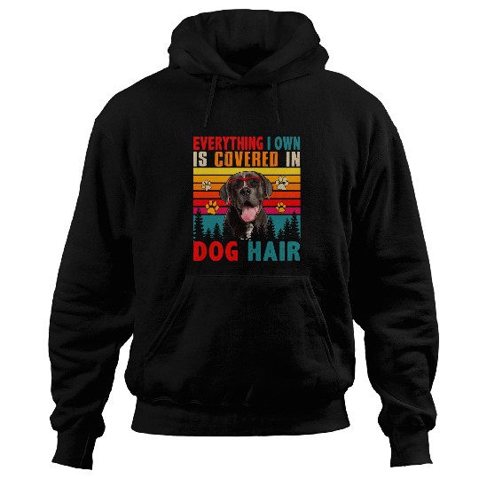 vintages Everything I Own Is Covered In Dog Hair Cane Corso Hoodies