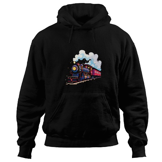 Model Railroad Railroading Model Train Locomotive Railroader 23 Hoodies