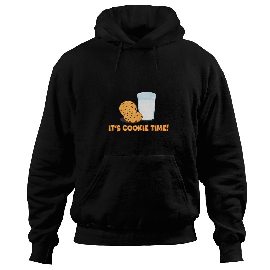 Its Cookie Time Cookies and Milk Hoodies