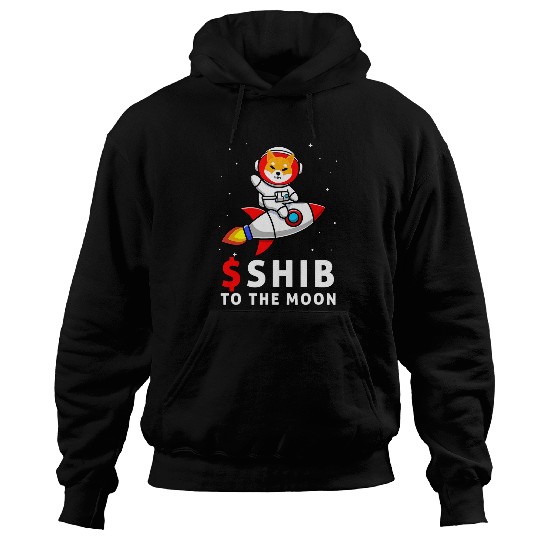 Discover Dog Shiba Inu Shib To the Moon Shiba Inu Coin Shiba Token Shiba Crypto Hoodies