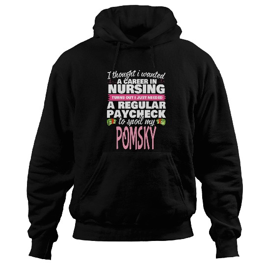 Discover Pomsky nurses Dog Love Hoodies