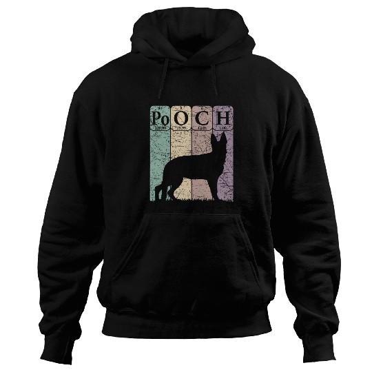 Discover German Shepherd Dog Periodic Table Elements Dog Pooch Hoodies