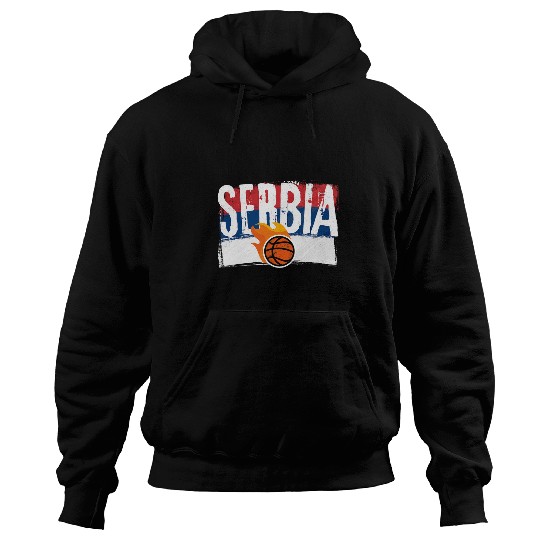 Serbia Basketball Fires vintages Streetwear Hoodies