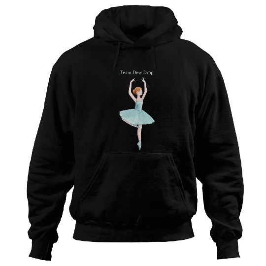 Team Dew Drop Nutcracker Ballet Ballerina Christmas Graphic Hoodies