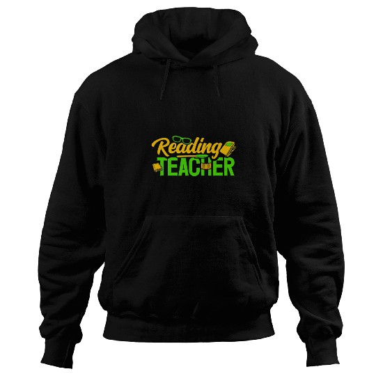 Reading Teacher English Educator Bookish Bookworm Reader Hoodies