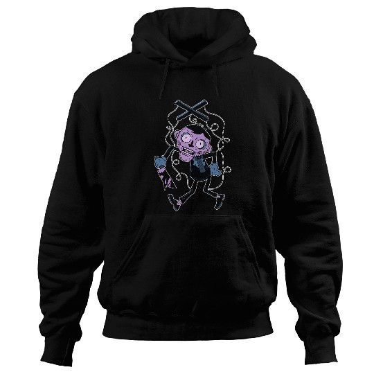 Puppet Doll Monster Cute Creepy Halloween Design Hoodies