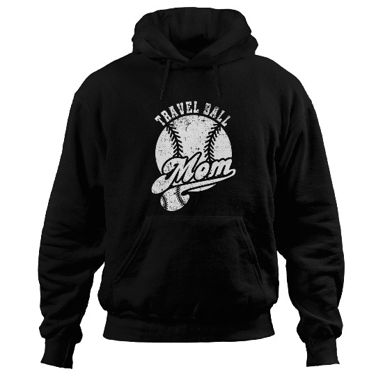 Travel ball Mom vintages Softball mom baseball mom Hoodies