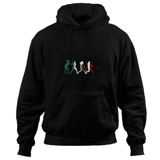 Mexico Softball Baseball Pitcher Team Coachs Fan Hoodies