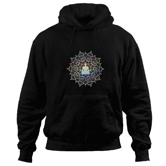 Tibetan Monk Meditation Meditating Buddha Buddhist 23 Hoodies