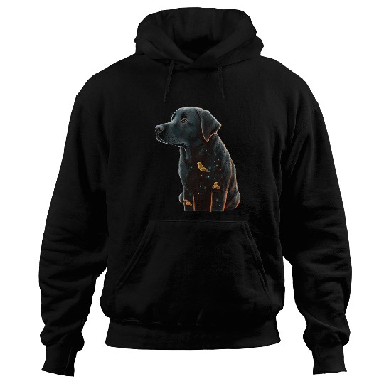 Labrador Lab Dog Lover Splash Graffiti Art Pet 38 Hoodies