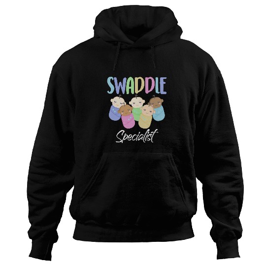 Swaddle Specialist NICU Mother Baby nurses Tech Neonatal Hoodies