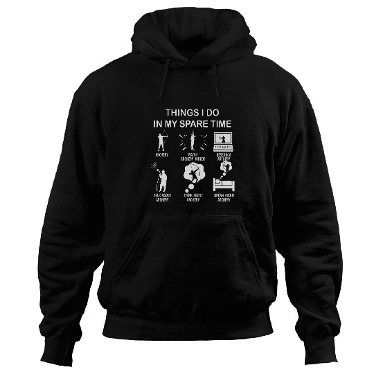 Things I Do in My Spare Time Archery Enthusiast Funny Arch 1 Hoodies