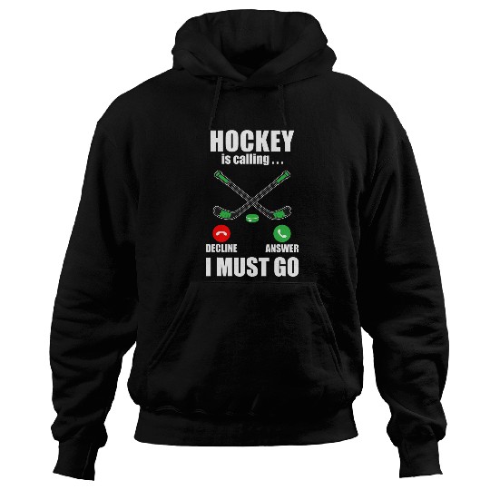 ice hockey Coachs ice hockey player ice hockey stick 218 Hoodies