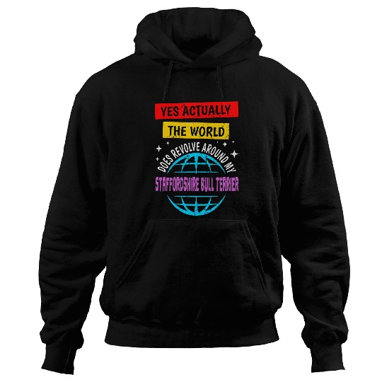 The World Revolves Around My German Shorthaired Pointer Hoodies