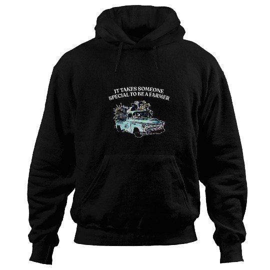 Special to be a Farmer Motivational Quote Farming Hoodies