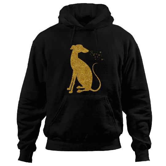 Dog Grayhound Cute Italian Greyhound and stars T-Shirt Hoodies