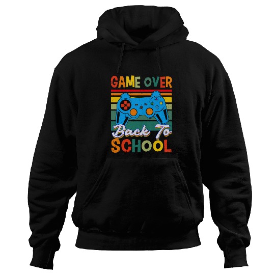Back to School Funny Game Over Teacher Student Controller 1 Hoodies