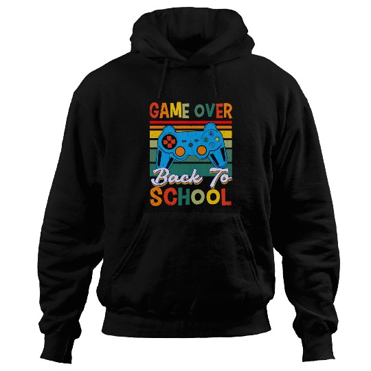 Back to School Funny Game Over Teacher Student Controller 1 Hoodies