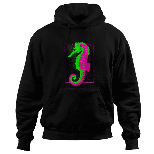 Seahorse Beach Aquarium 21 Hoodies