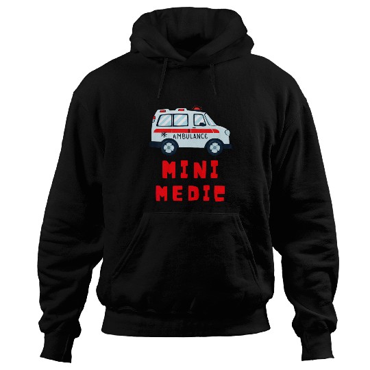 Kids Mini Medic Paramedic Toddler First Responders EMT Kids Hoodies