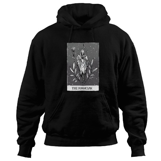 The Magician Occult Gothic Horror Tarot Card Hoodies