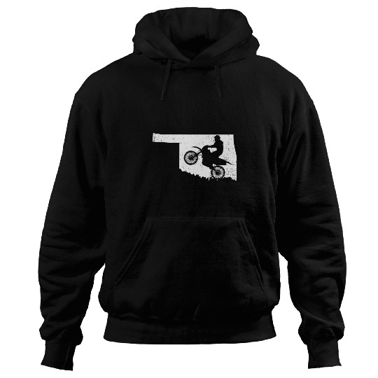Oklahoma Dirtbike Gift Dirt Bike Biking Motorcycle Biker Hoodies
