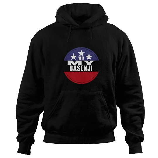 Vote My Basenji Election Funny Election Vote Hoodies