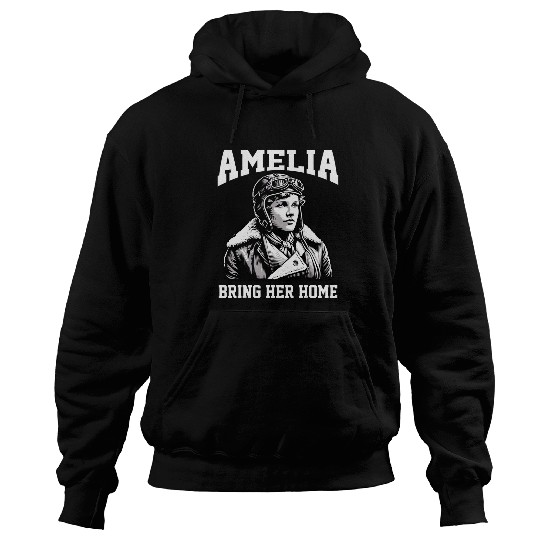 Amelia Bring Amelia homes Missing Person Female Aviator 1 Hoodies