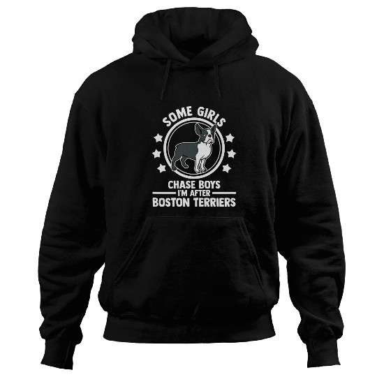 Womens Im after Boston Terrier Border Collie Hoodies