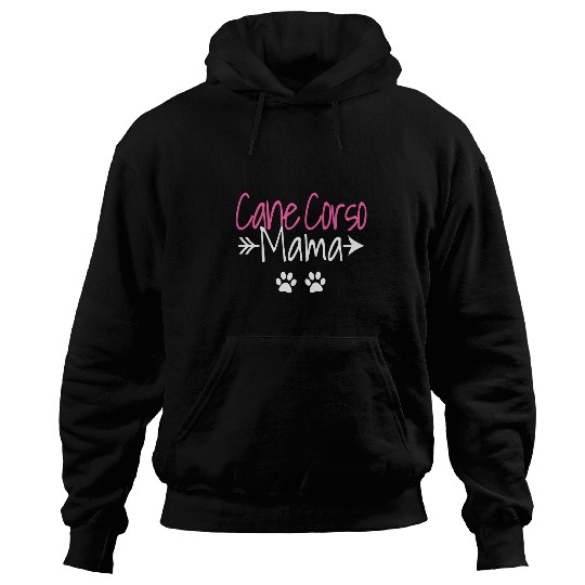 Womens Cane Corso Mama Funny Italian Mastiff Mom Hoodies
