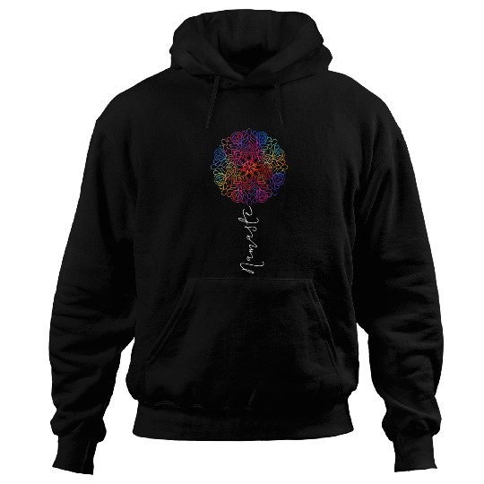 Mandala Design Yoga Namaste Boho Zen Bohemian Meditation 8 Hoodies